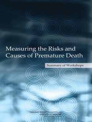 cover image of Measuring the Risks and Causes of Premature Death